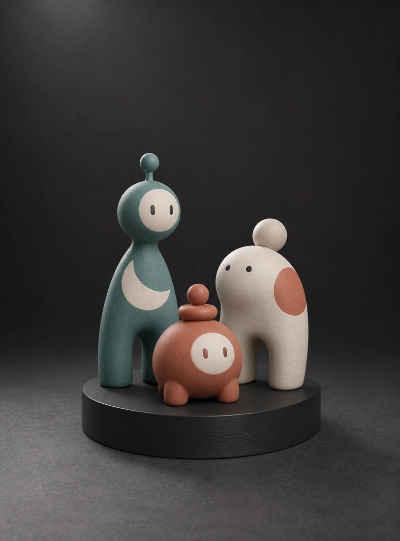 Art Toy Koleksiyon Tarzı stil örneği