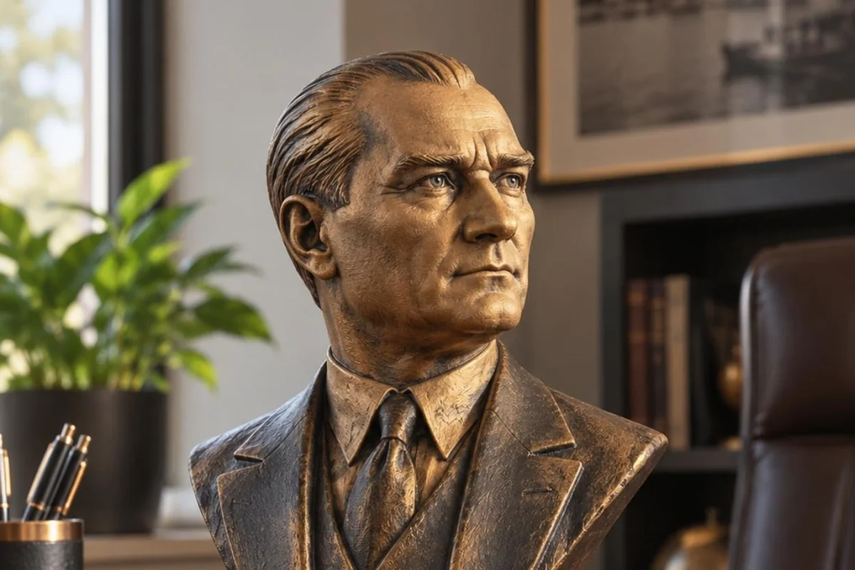 Atatürk Büstü – 29 Ekim Özel Masaüstü Büst