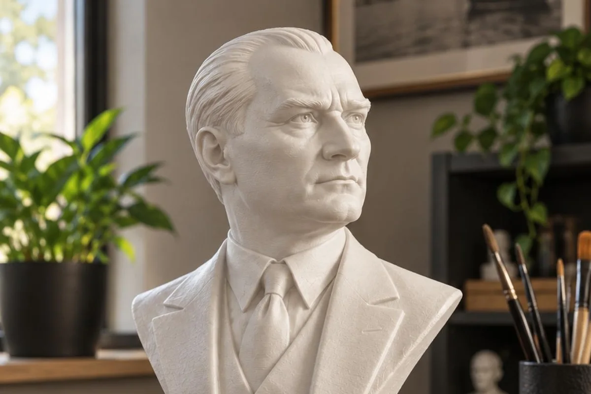 Atatürk Büstü varyasyonu