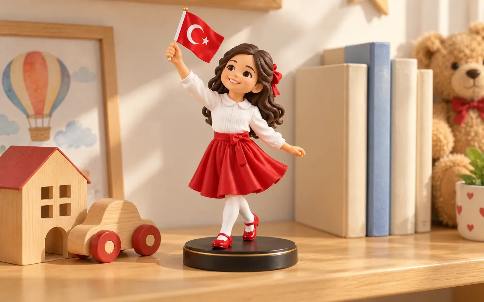 Atölyede tamamlanan figür evinde — temsili görsel